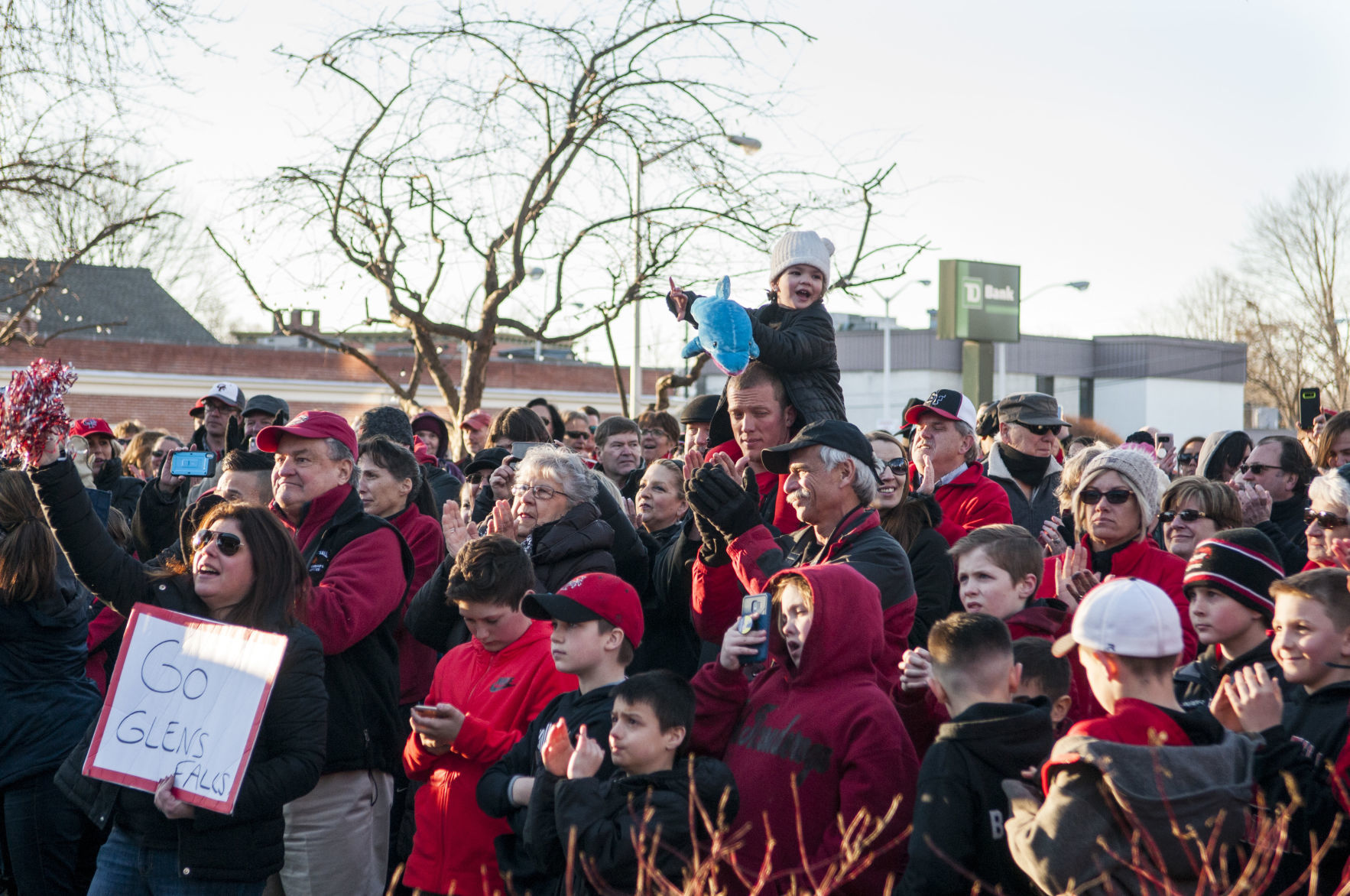 GF basketball parade